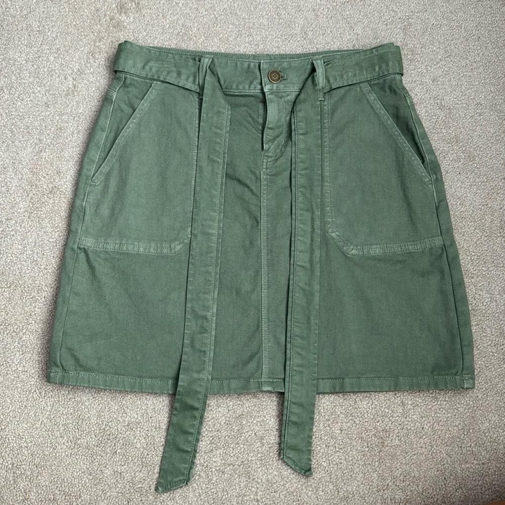 Vineyard Vines Green Mini Skirt